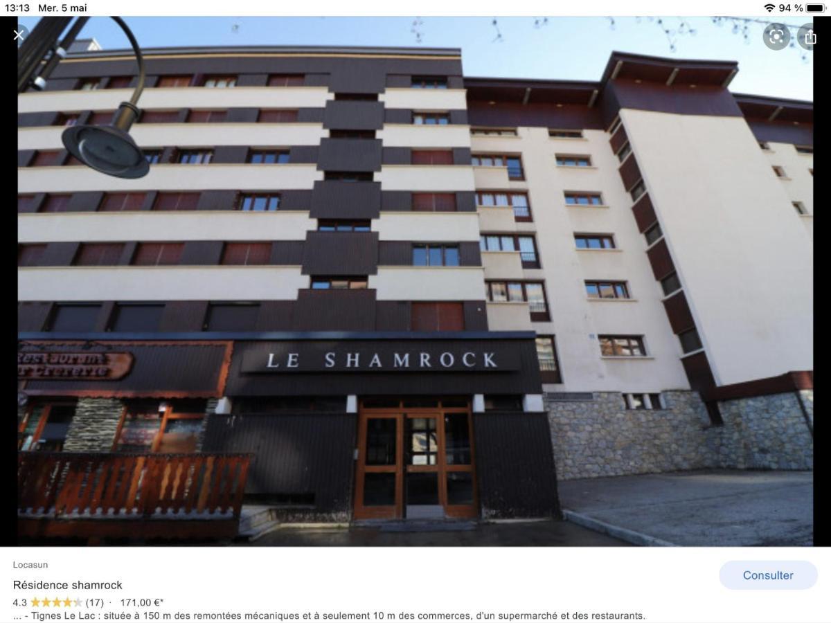 Studio Shamrock 19M2 2 Adultes Et 2 Enfants Max 17 Ans Tignes 73320公寓 外观 照片